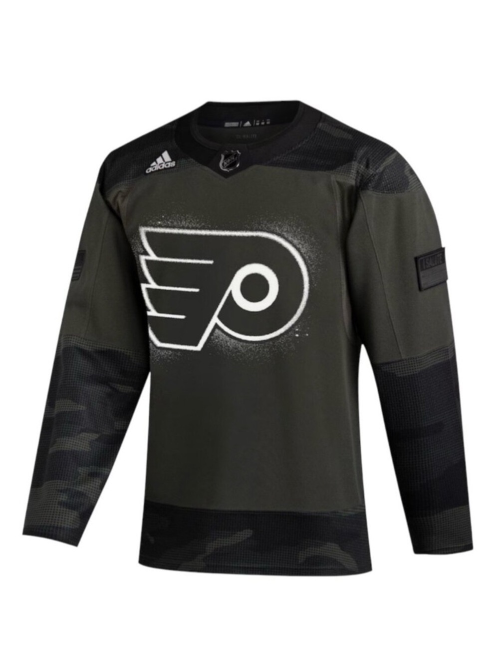 EUC Men's PHILADELPHIA FLYERS Military Appreciation Carter Hart Jersey | Size 44